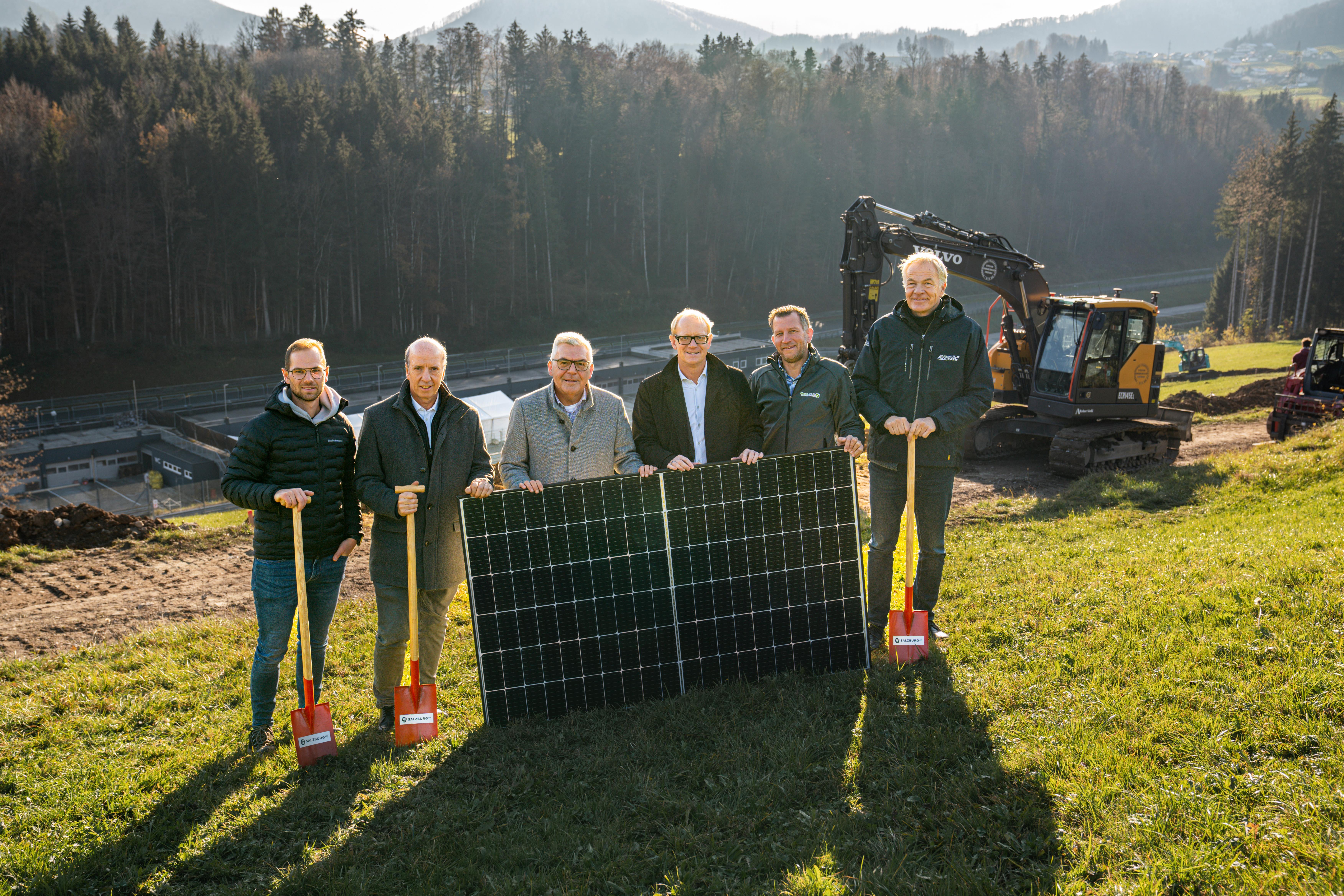 Spatenstich Agri PV Salzburgring