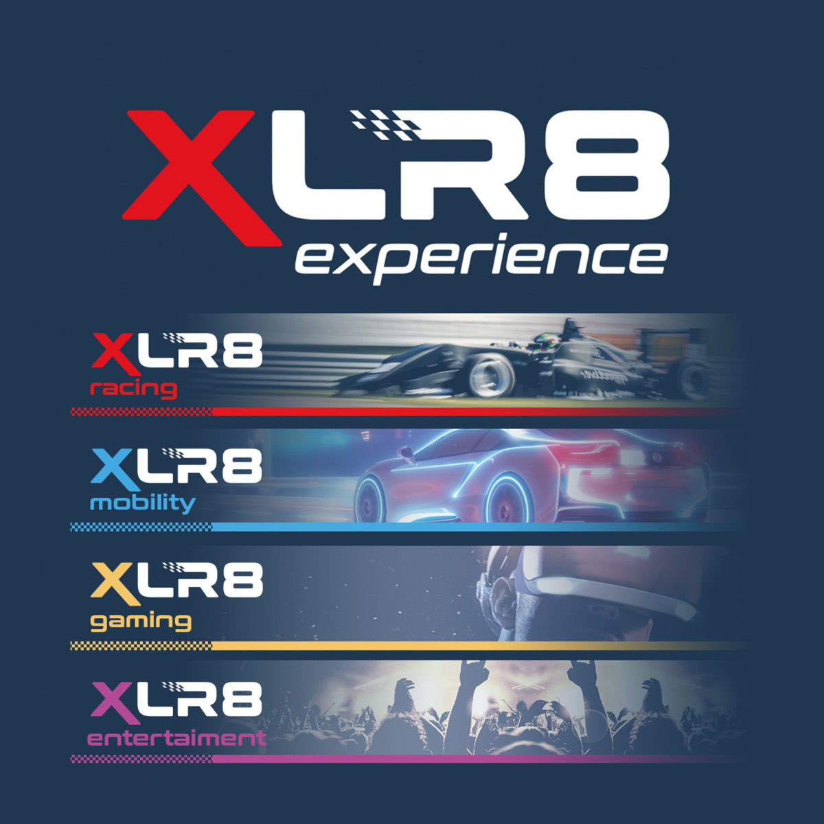 Die vier Säulen der XLR8 experience