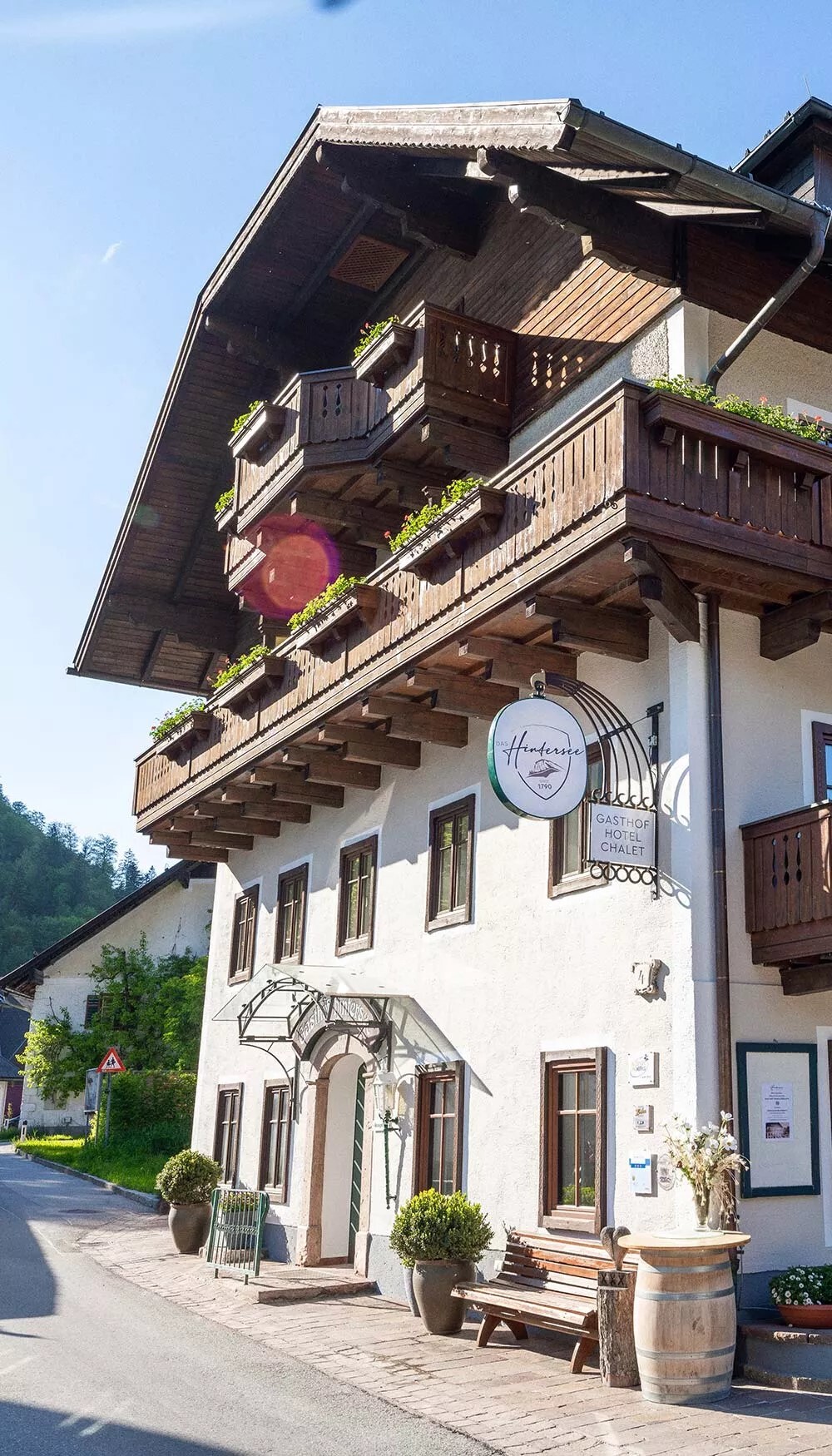 Gasthof hintersee aussenansicht