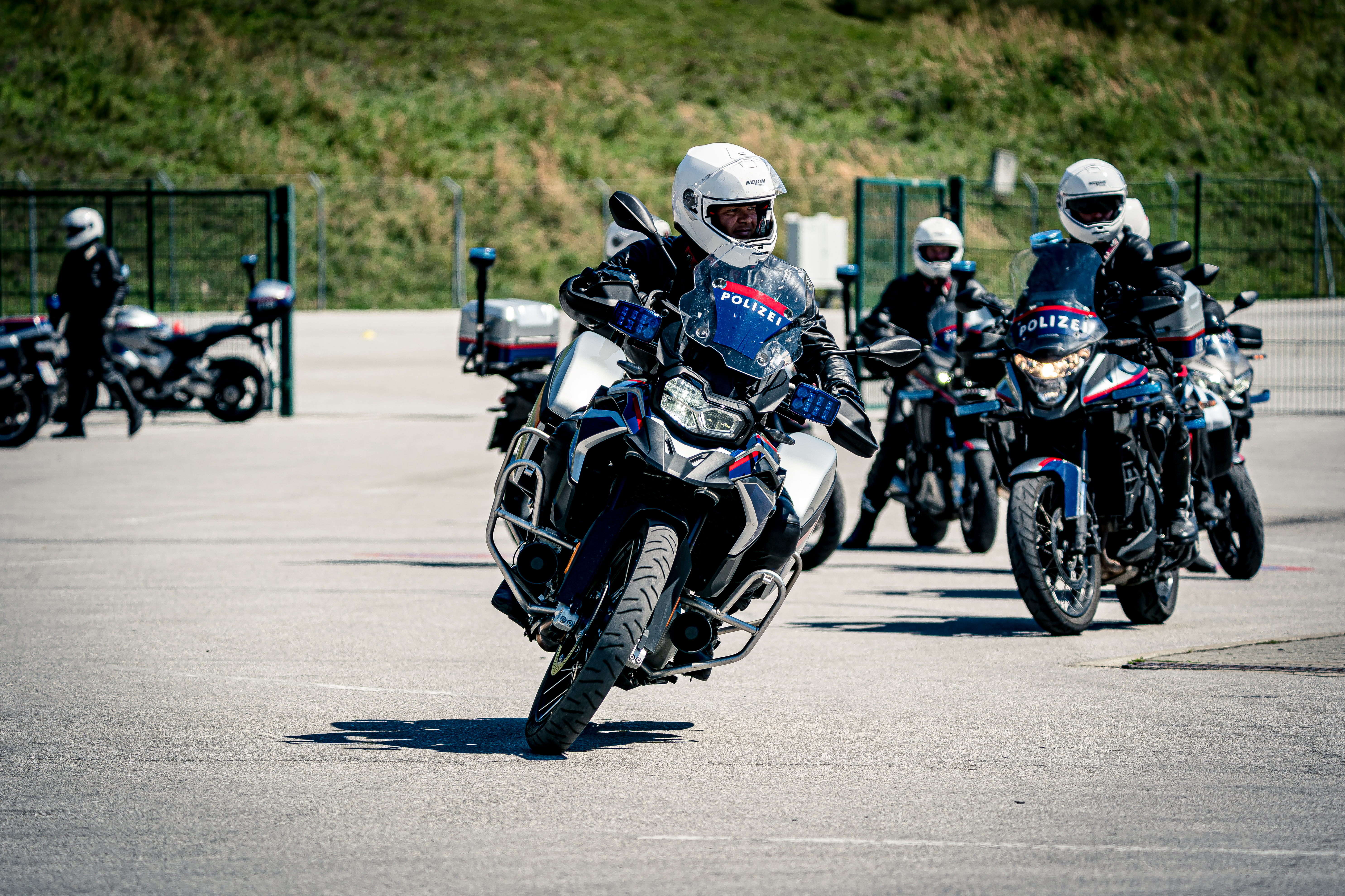 Polizei motorrad training manuelmackinger igms 08584