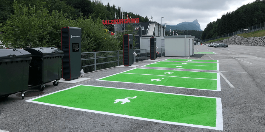 Salzburgring ladestation charging station 2019 03 888x444